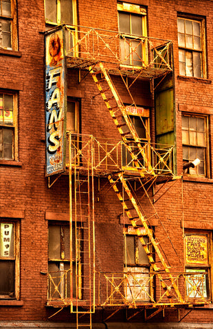 Fans in Chinatown